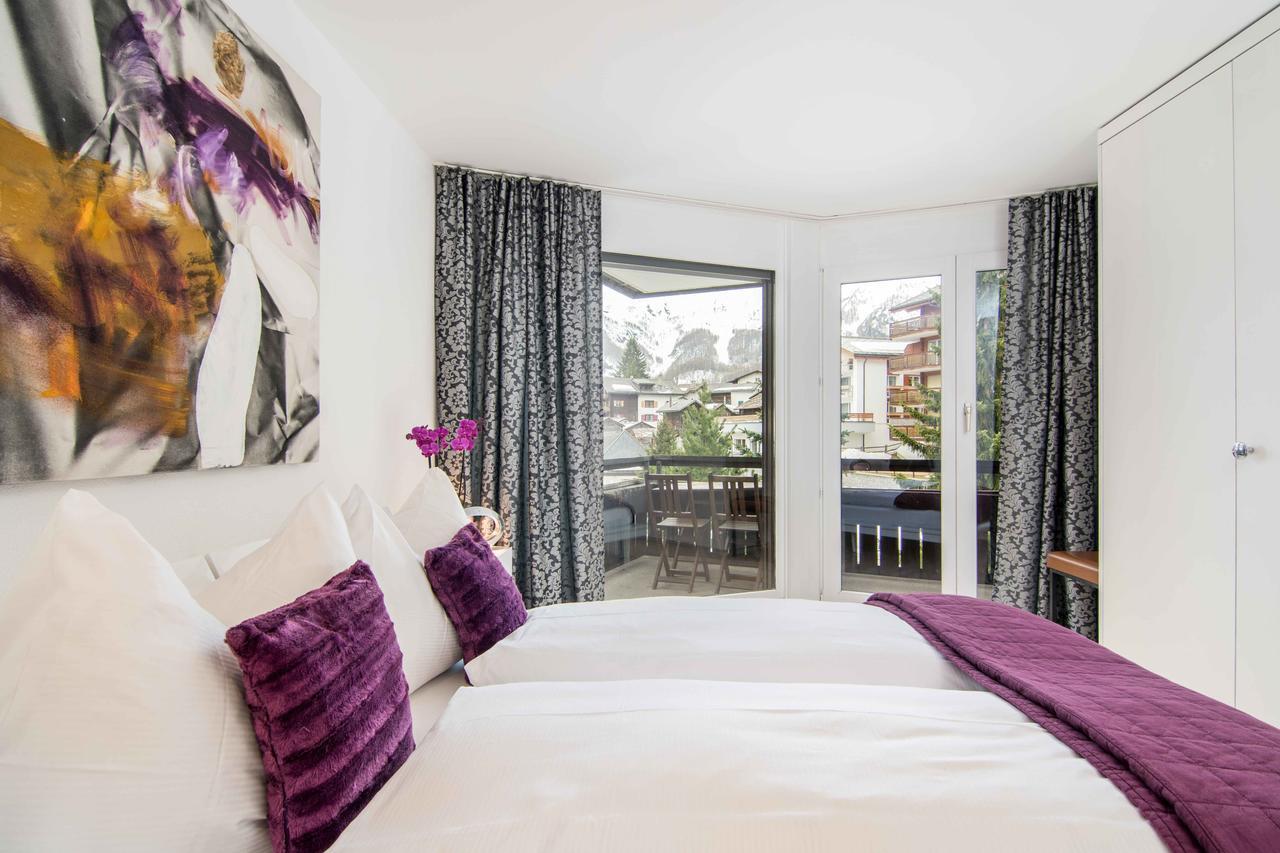 Haus Allegra Saas-Fee Bagian luar foto